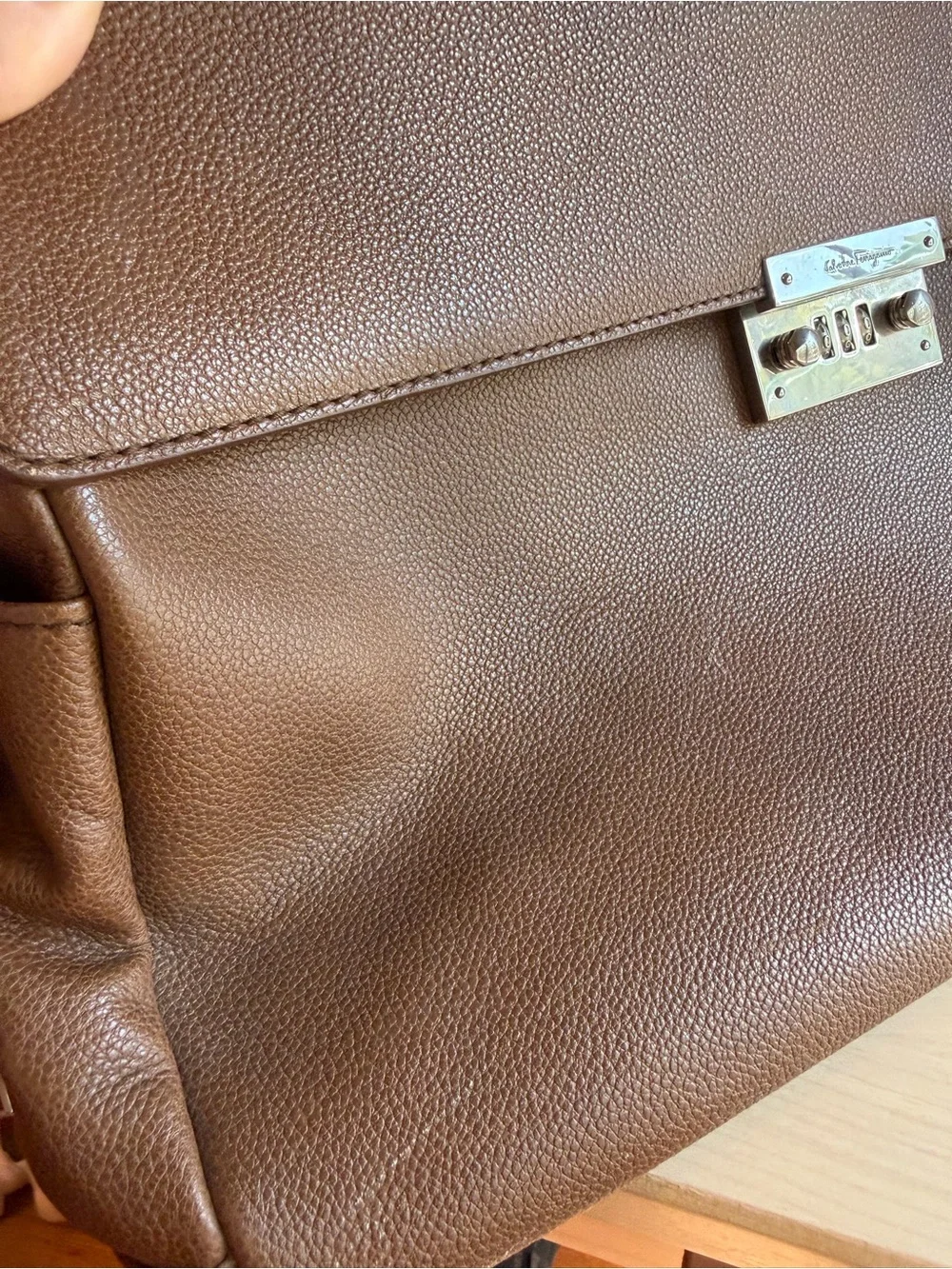 Ferragamo Briefcase - AS IS.